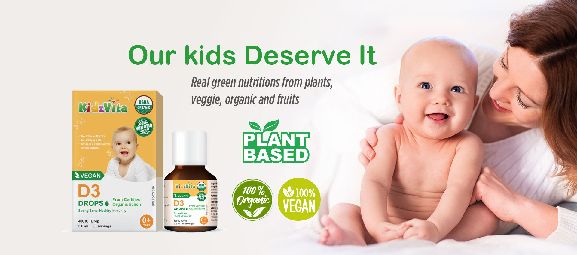 Organic Vitamin and Supplements for Kids – Kidzvitaca
