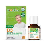 Organic Vegan Vita D3 Drops 1000IU 3.6ml